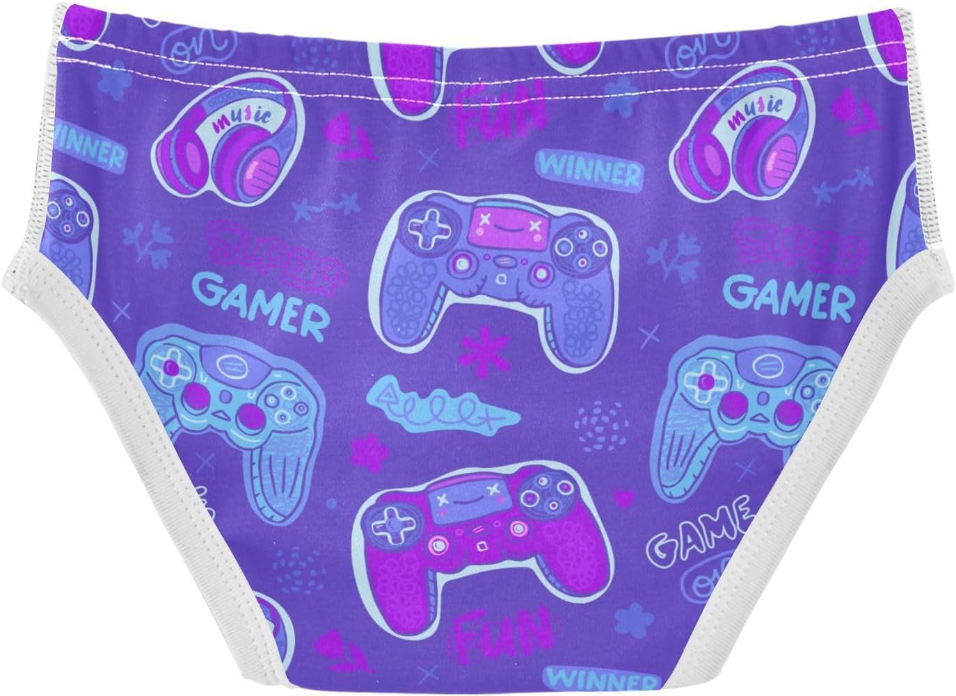 KLL Cute Pattern Joysticks Flowers Hearts Underwear for Toddler Boys 2T-8Y
