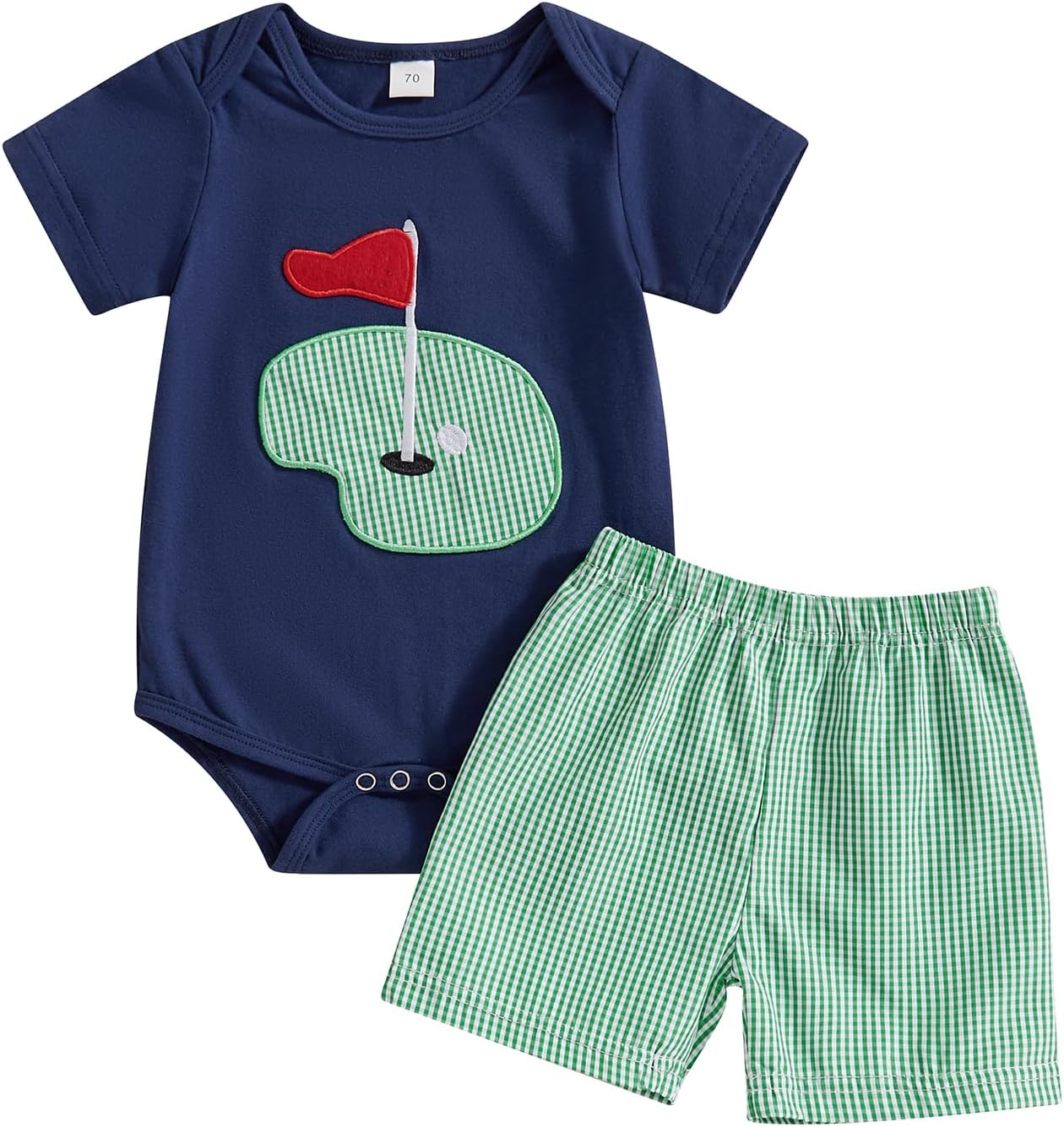 Omkzanbi 1st Birthday Golf Outfit