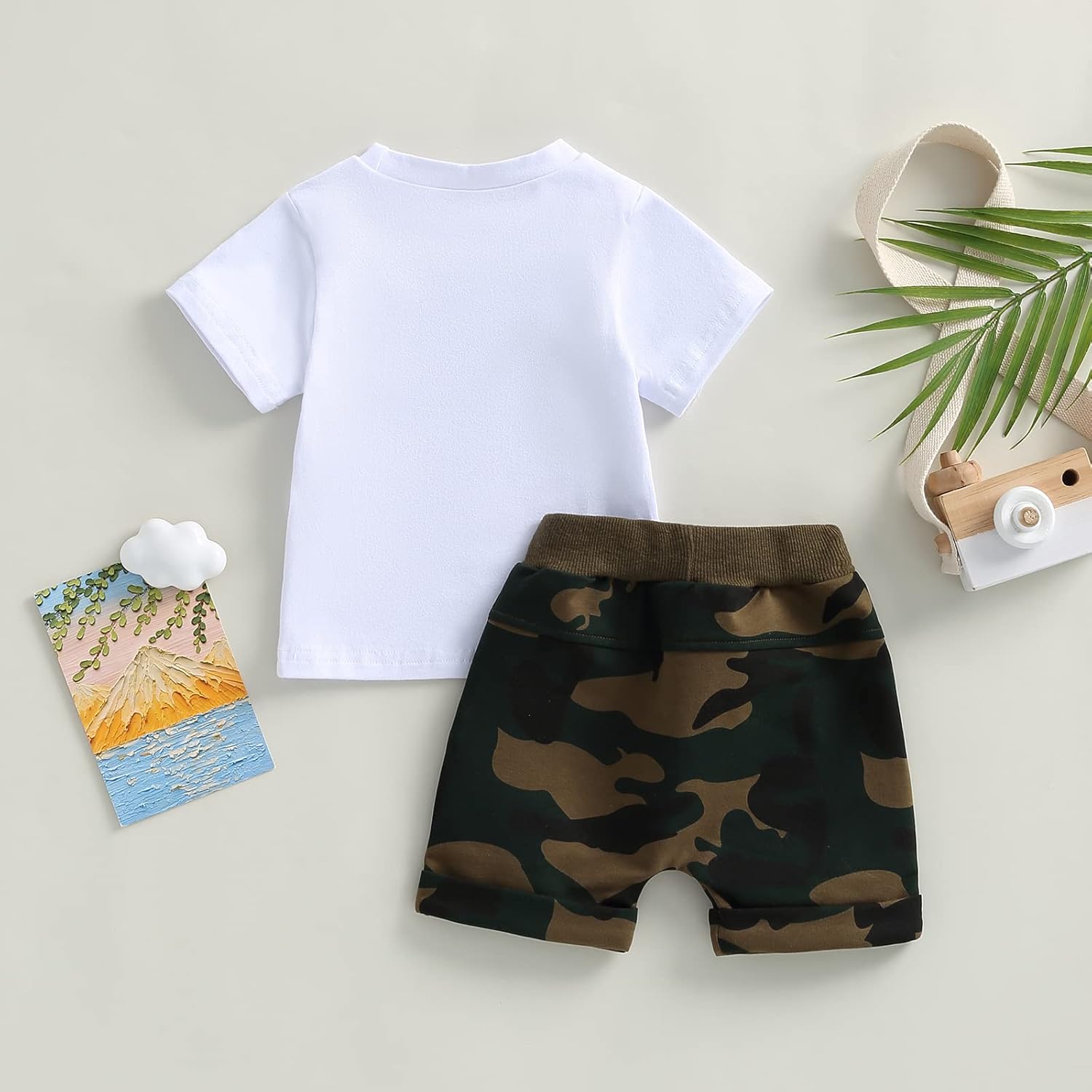 Camouflage Baby Boy Outfit Set