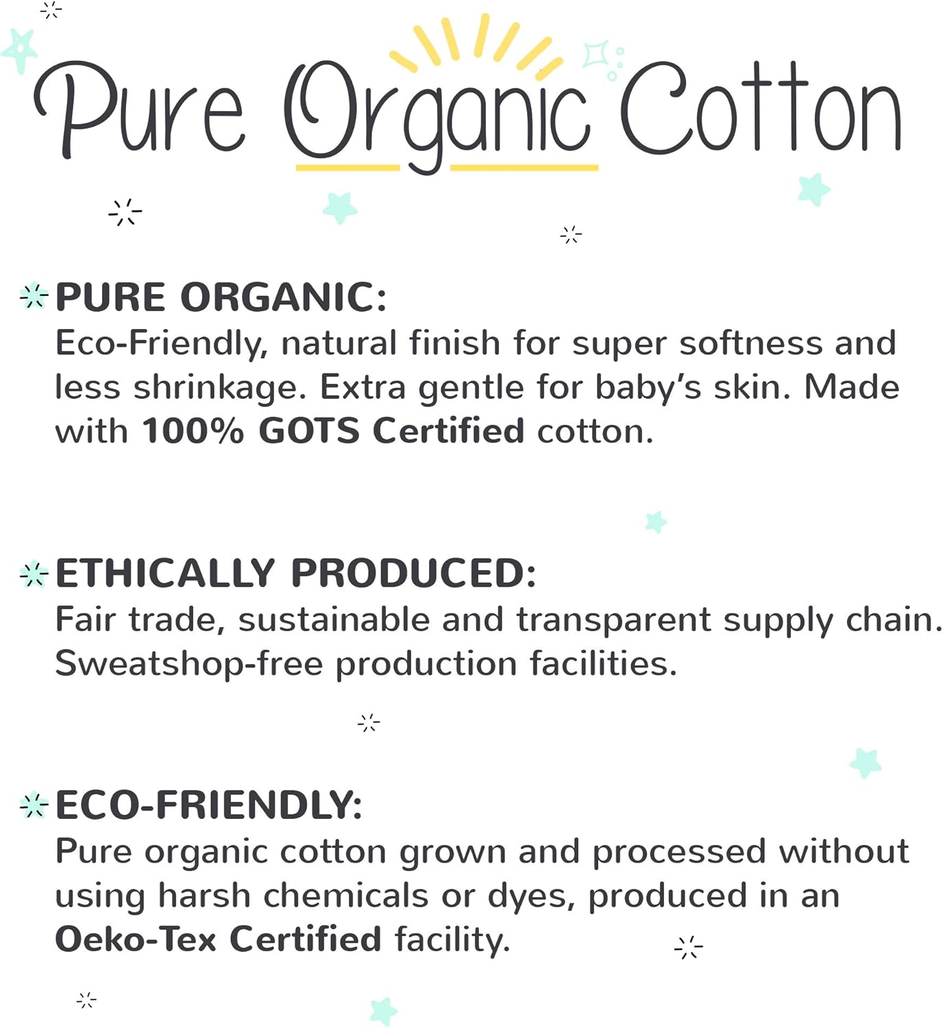 Perfect Organic Pull-On Joggers for Baby