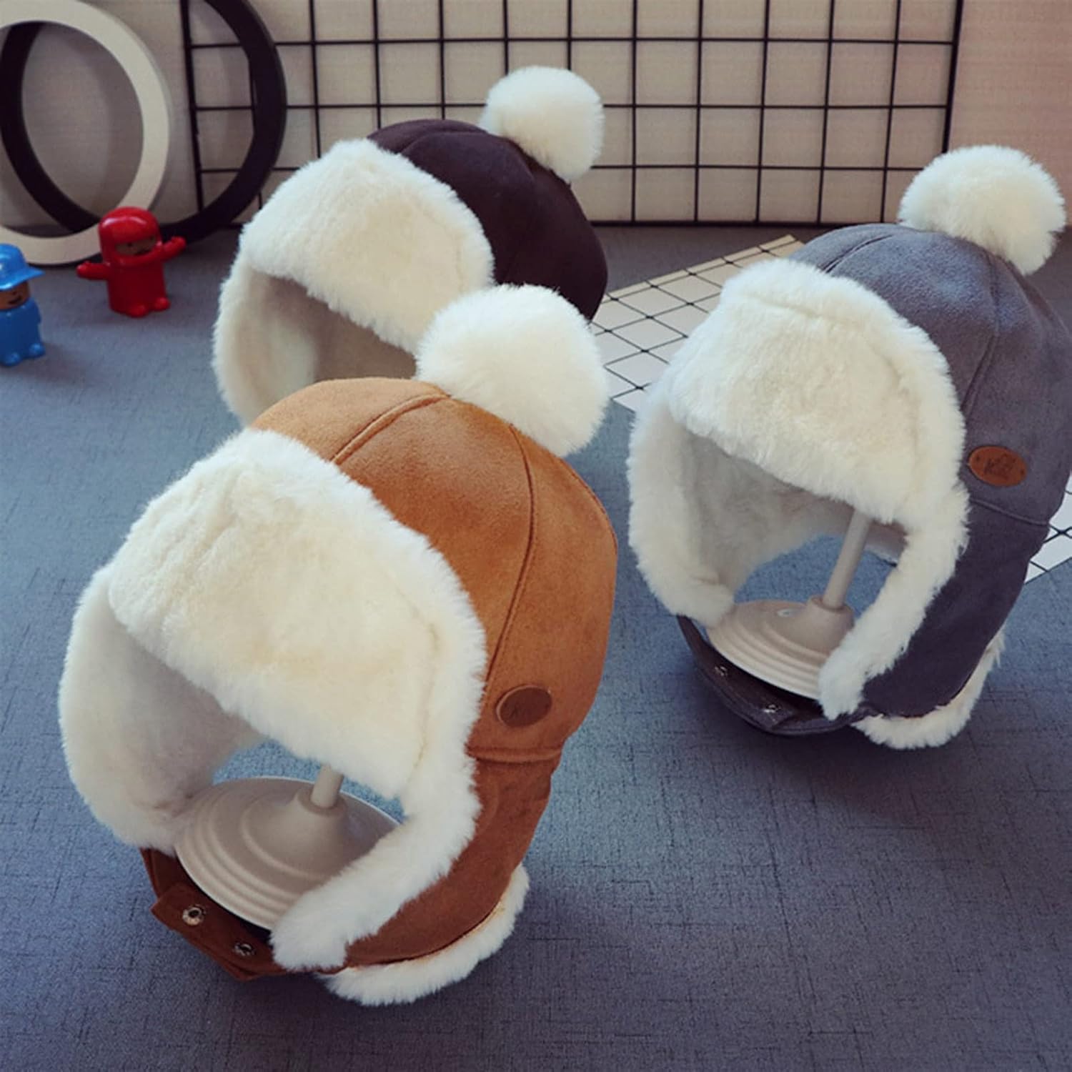 Stylish Winter Fleece Cap for Boys Girls