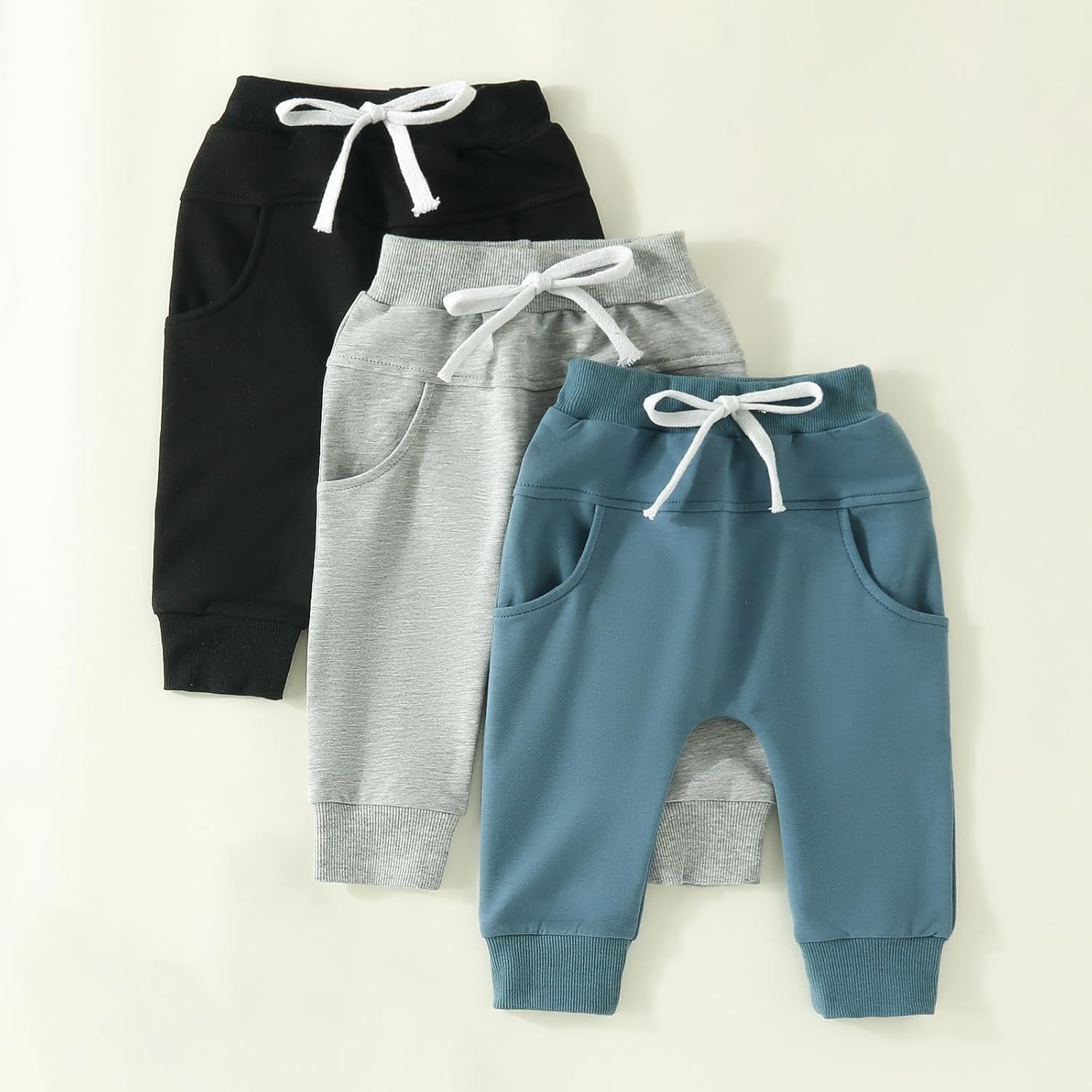 Emmababy 3Pcs Toddler Joggers Set