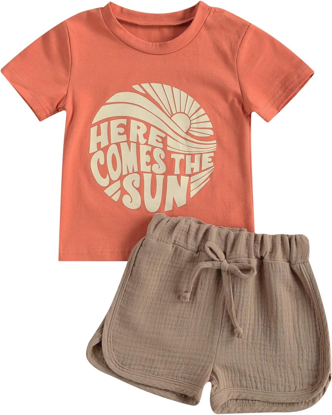 Toddler Boy Knockout Set - Fun Two-Piece Collection for Growth Joy