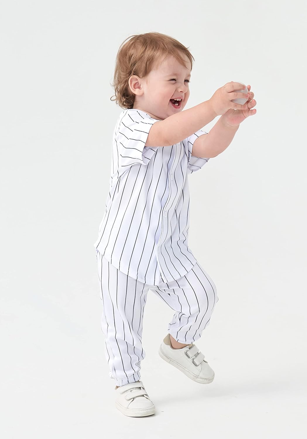 Happy Birthday to Little Baseball Stars - 1-4 Year Toddler Shirts Pants Set