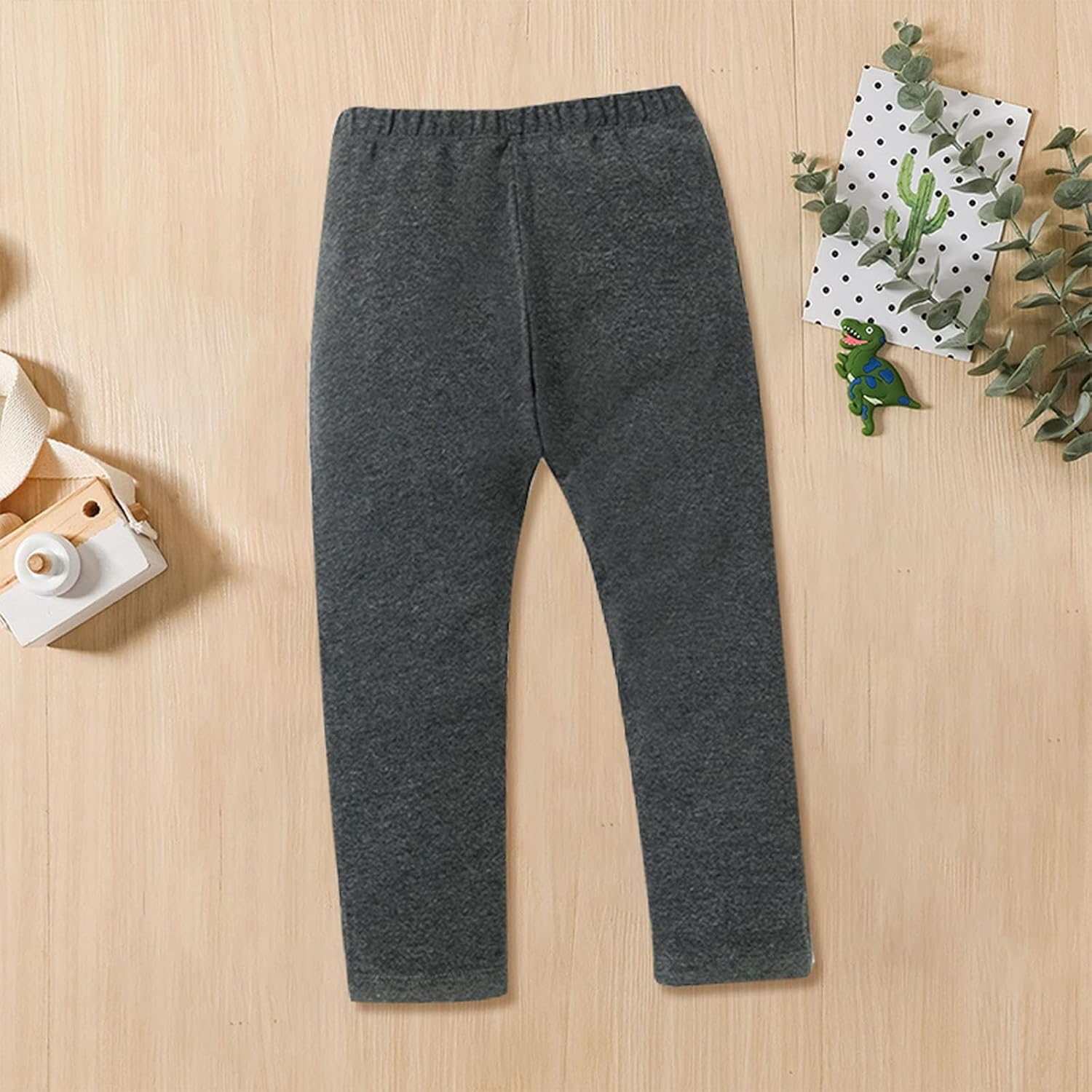 Winter Thermal Boys Girls Pants Comfy Cotton Blend Bottoms for Autumn Winter