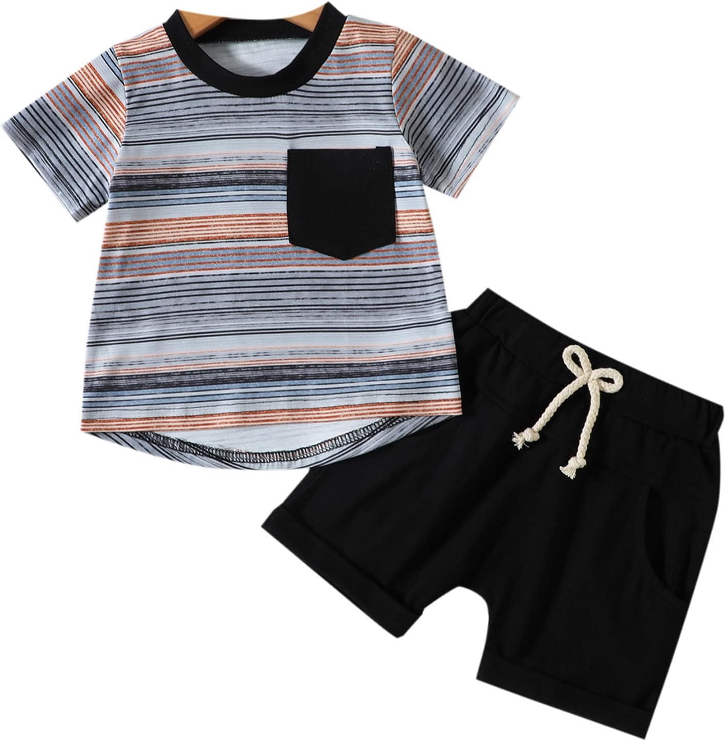 statistic t-shrits and shorts for boys