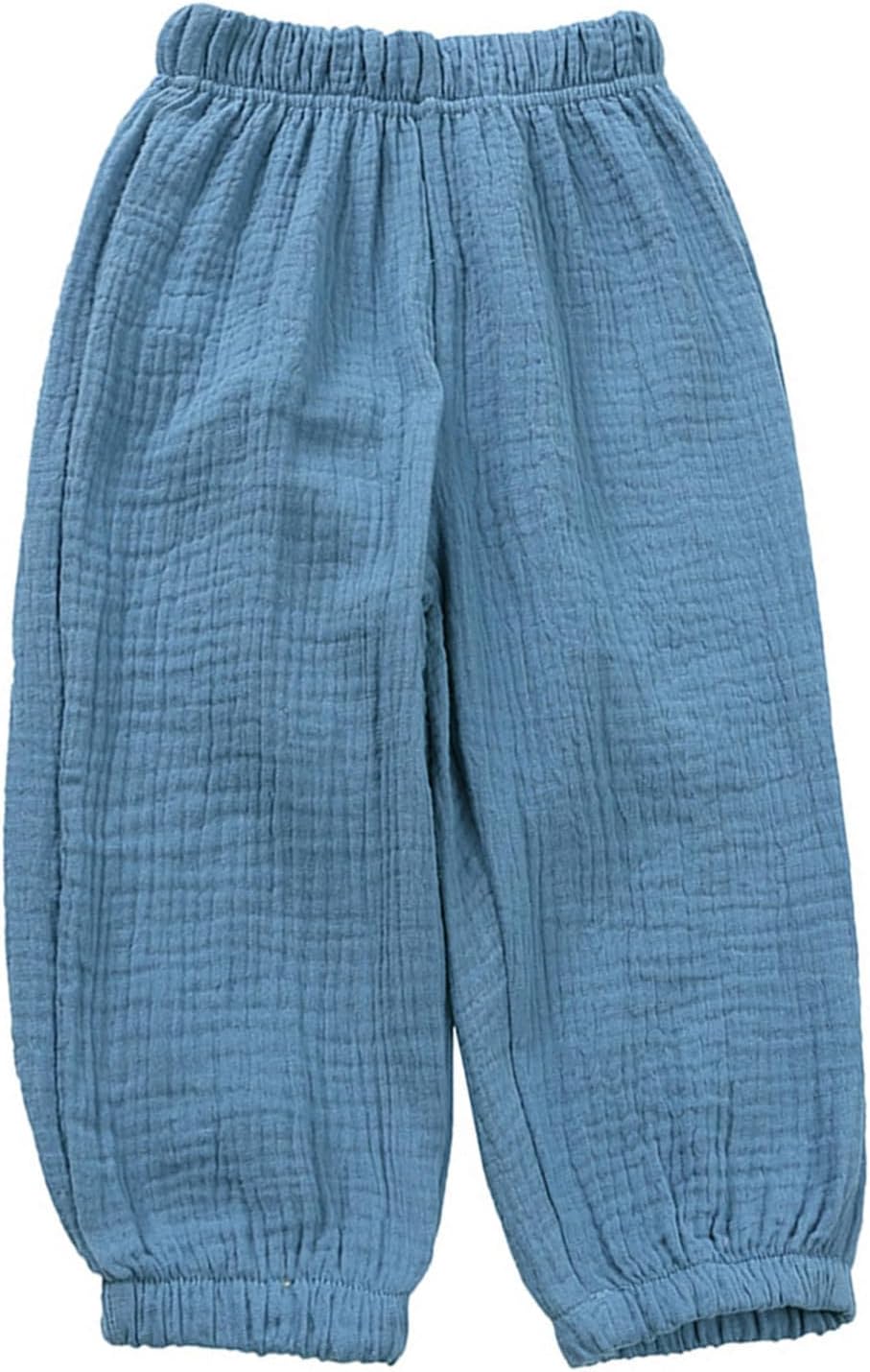 3-Piece Cotton and Linen Trousers for Kids