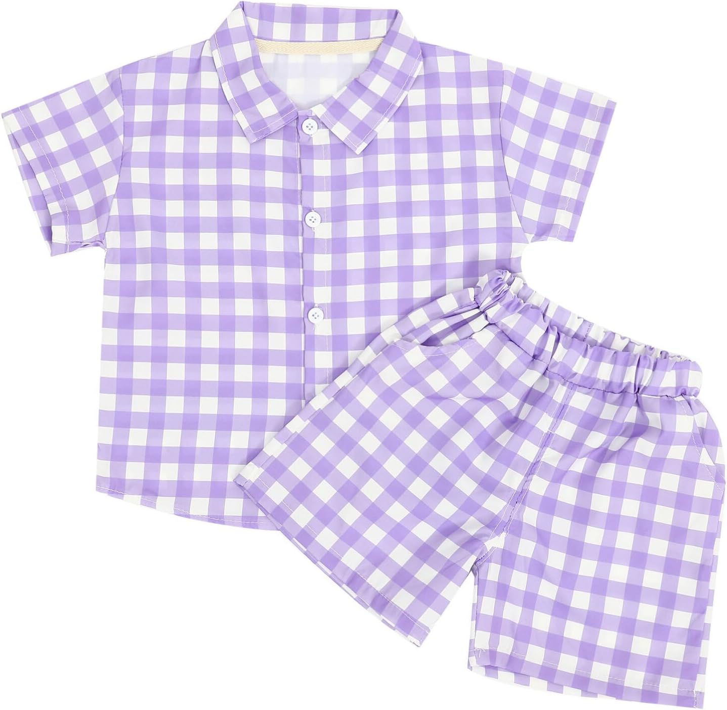 LIFKOME Summer Baby Outfit 3-Piece Set for Boys Girls