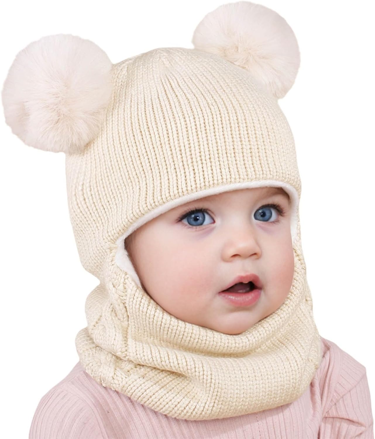 Winter Baby Hats Scarves Set for Toddler toddlers for infant