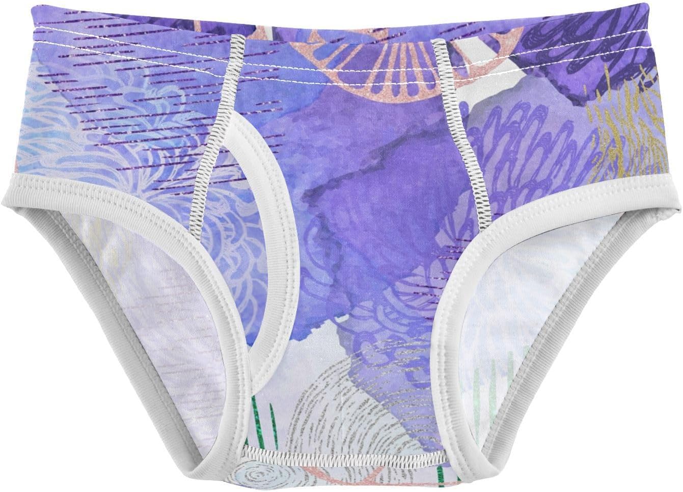 KLL Pure Cotton Toddler Boys Breathable Underwear
