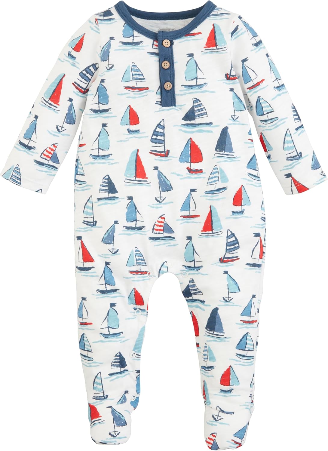 Mud Pie Baby Boys Sailboat Sleepy - Warm and Cozy
