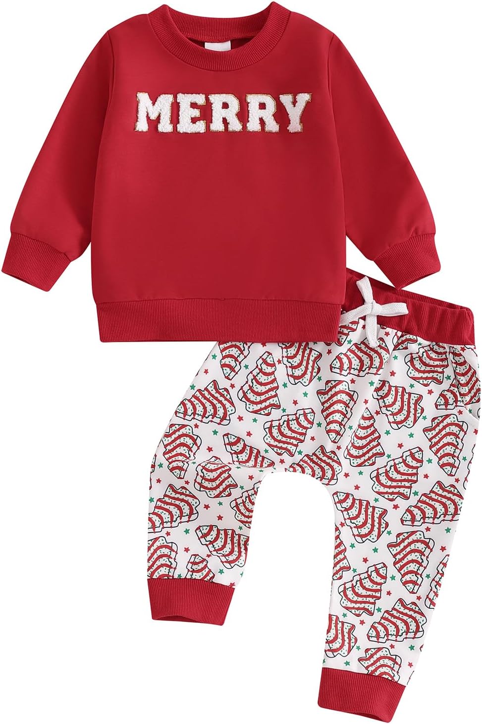 Merry Christmas Toddler Boys Set