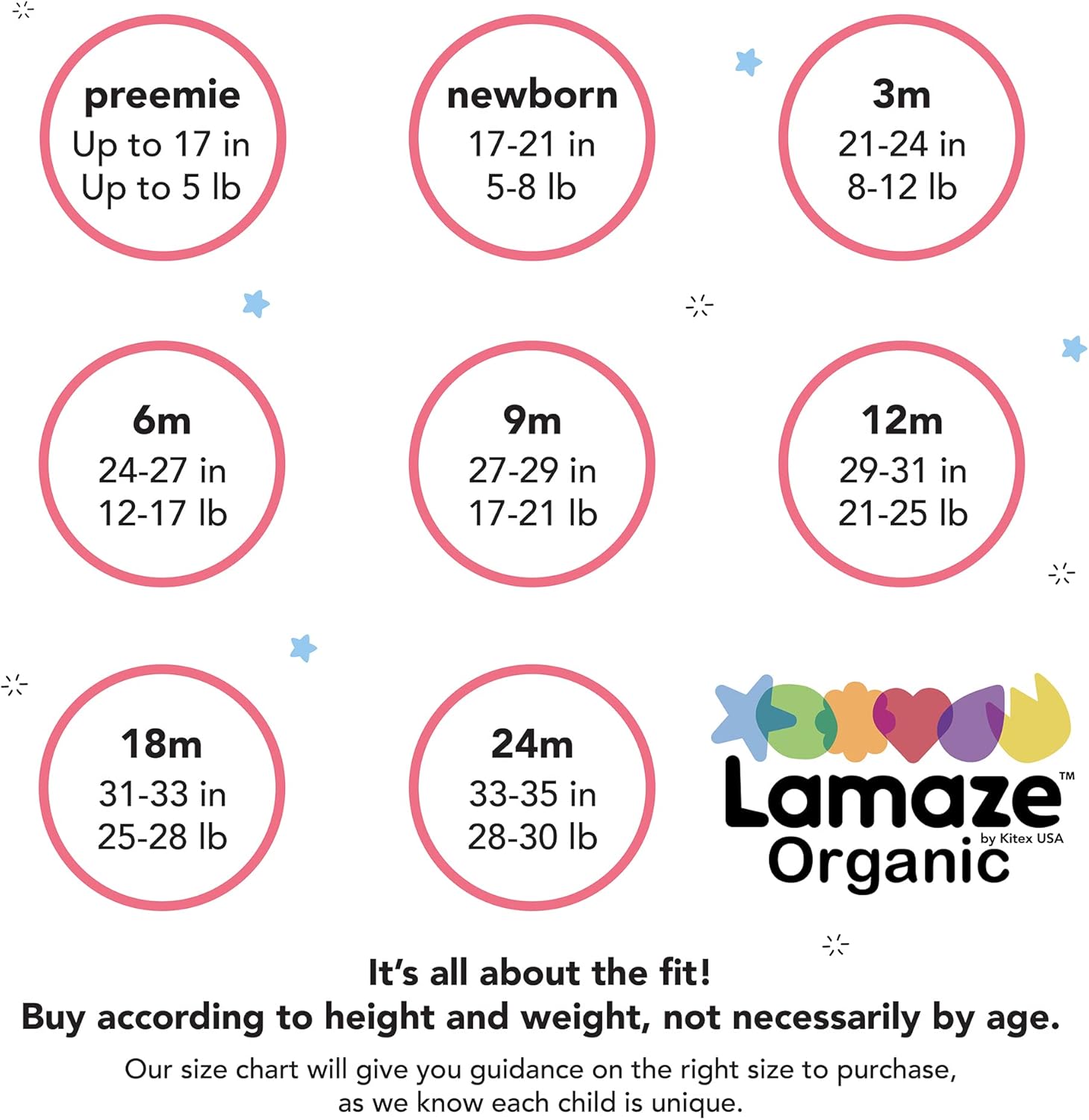 Pure Organic Cotton Zipper Closure Sleepwear for Baby Boys