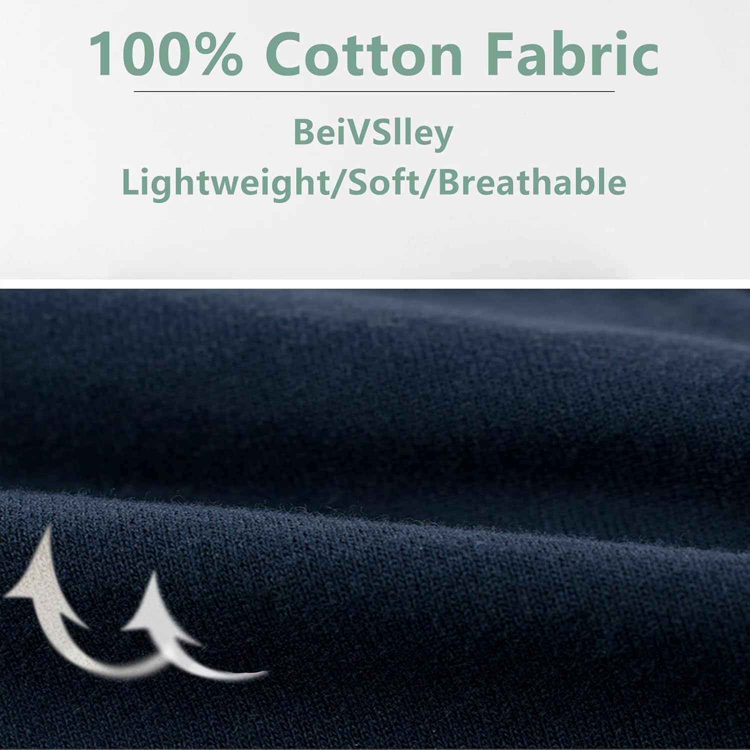 BeIVSlley Baby Boys 3-Pack Cotton Active Jogger Pants