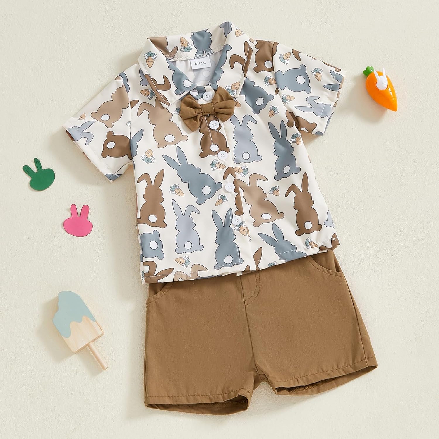 Cute bunny toddler outfit