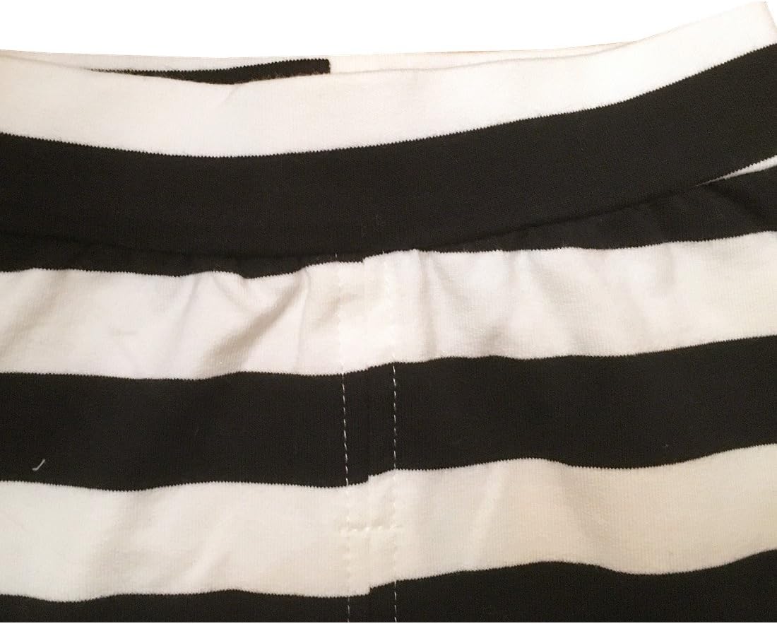 Ding-dong Stripe Boys Pants with Drawstring