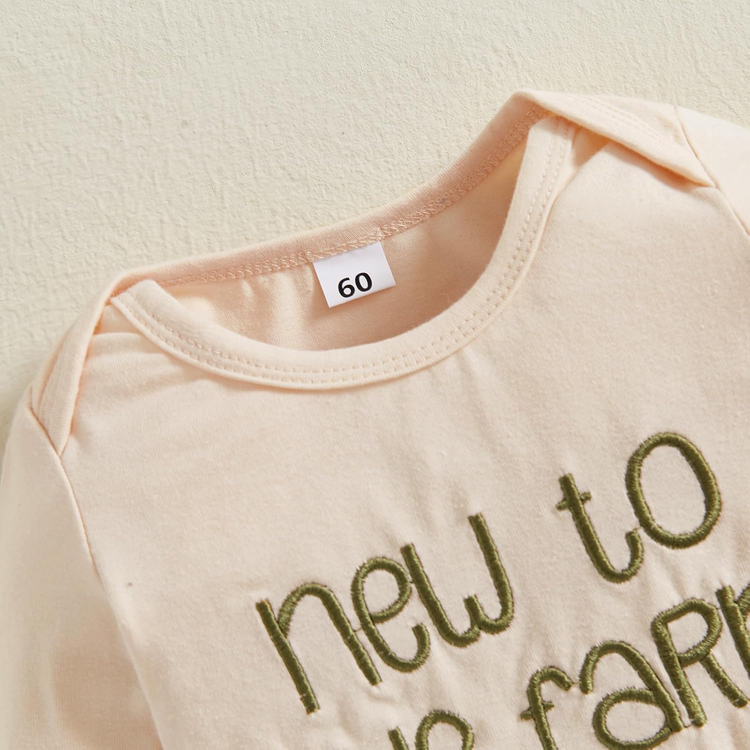 Newborn Baby Boy Farm Tractor Outfit Set