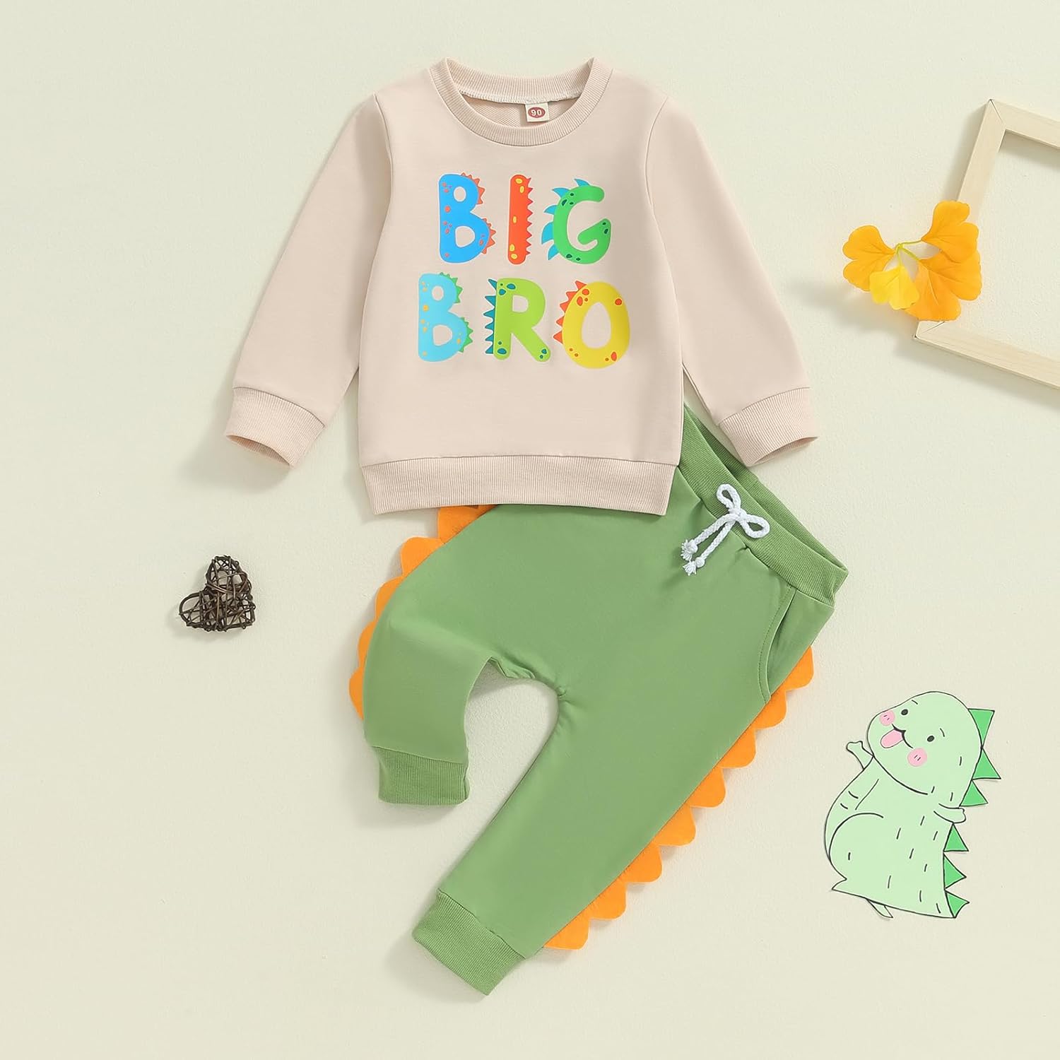 Ledy Champswiin Big Little Brother Toddler Clothes Set