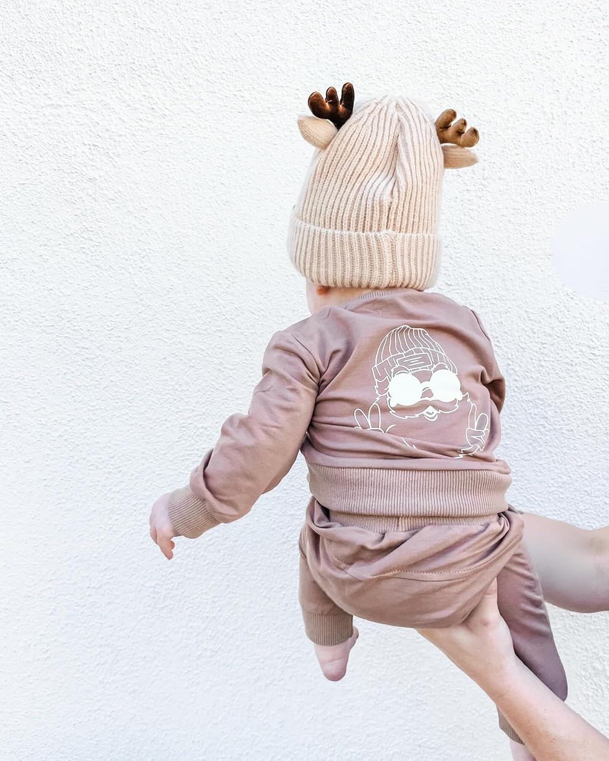 AUJUBUY Toddler Baby Boys Christmas Fall Winter Outfit Set