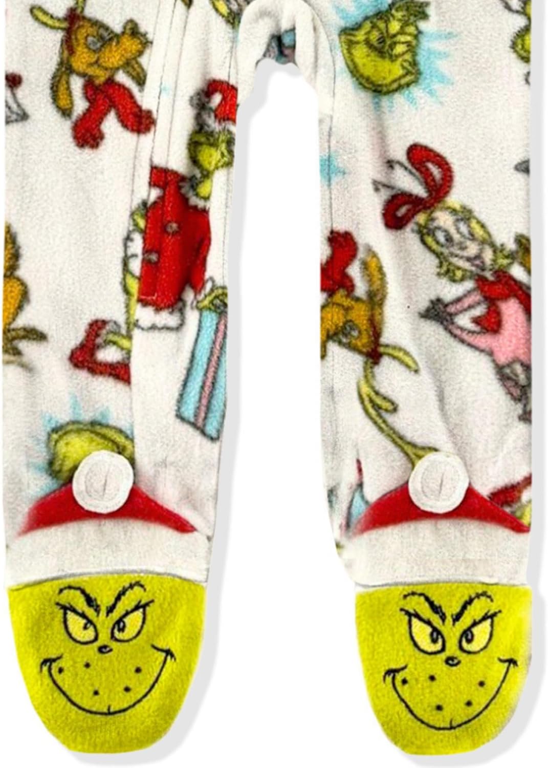 Dr Seuss Grinch Onesie Cozy Baby Pajamas