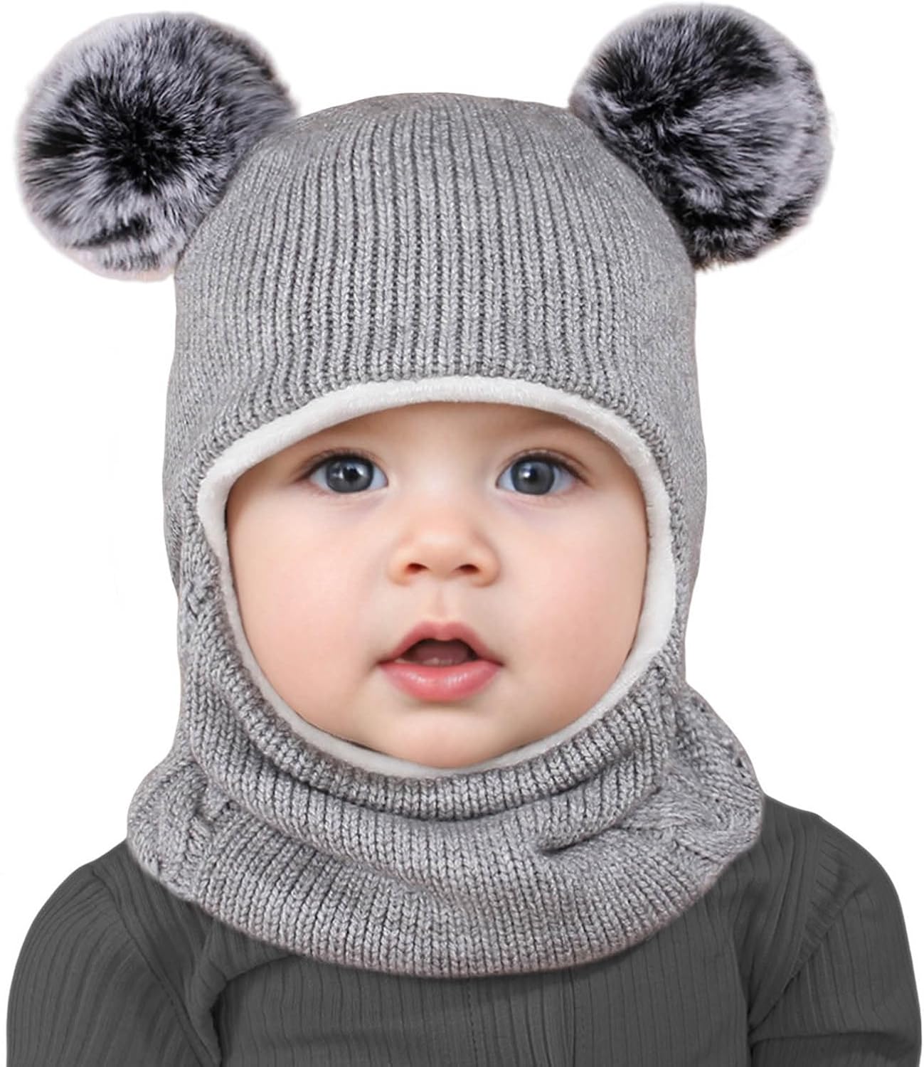 IPOTP Winter Hat Scarf Set