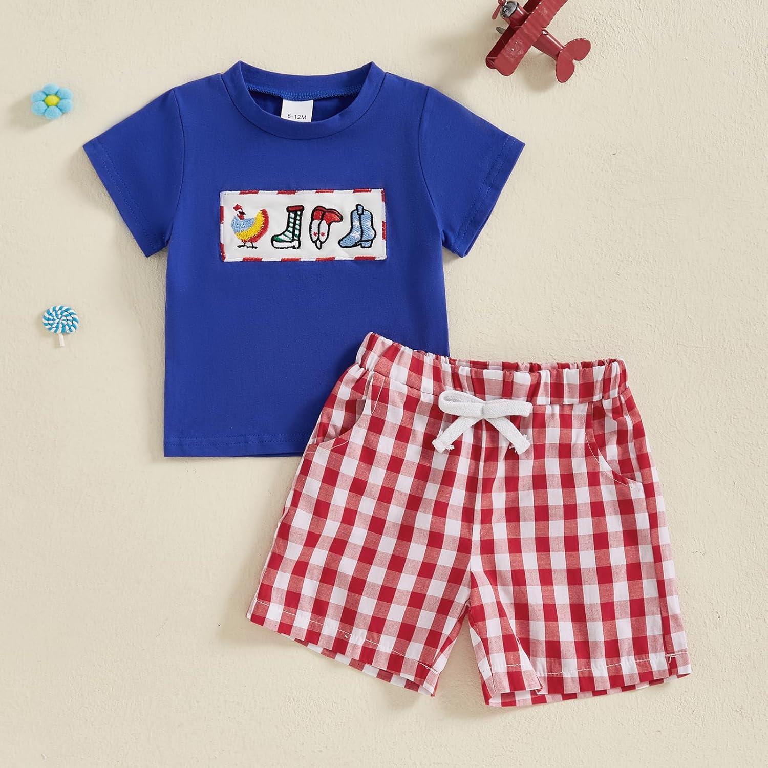 Bulant Adacles Baby Boys Summer Shorts Set