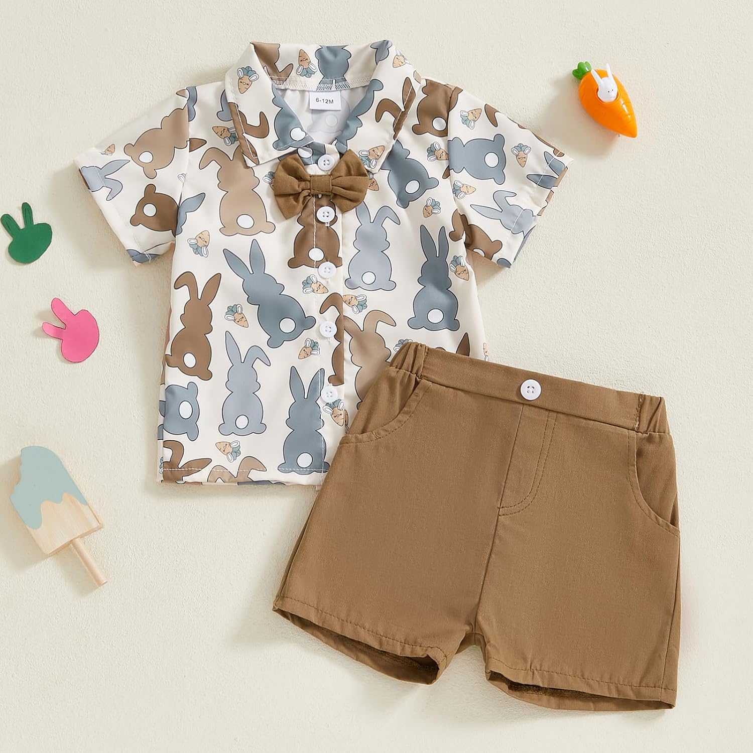 Cute bunny toddler outfit