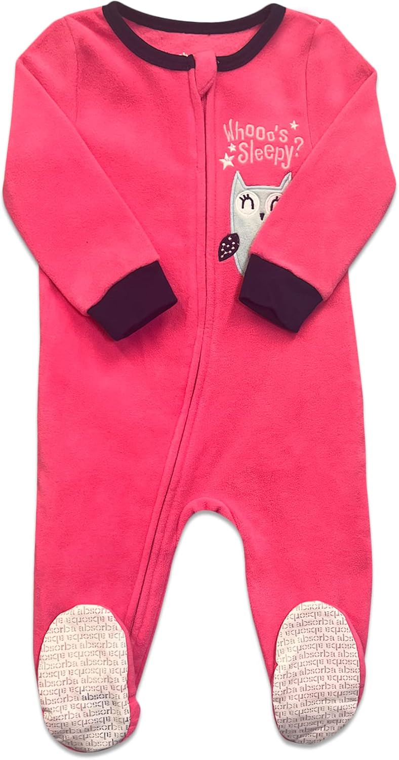 Royal Boys Non-Slip Fleece Sleepers