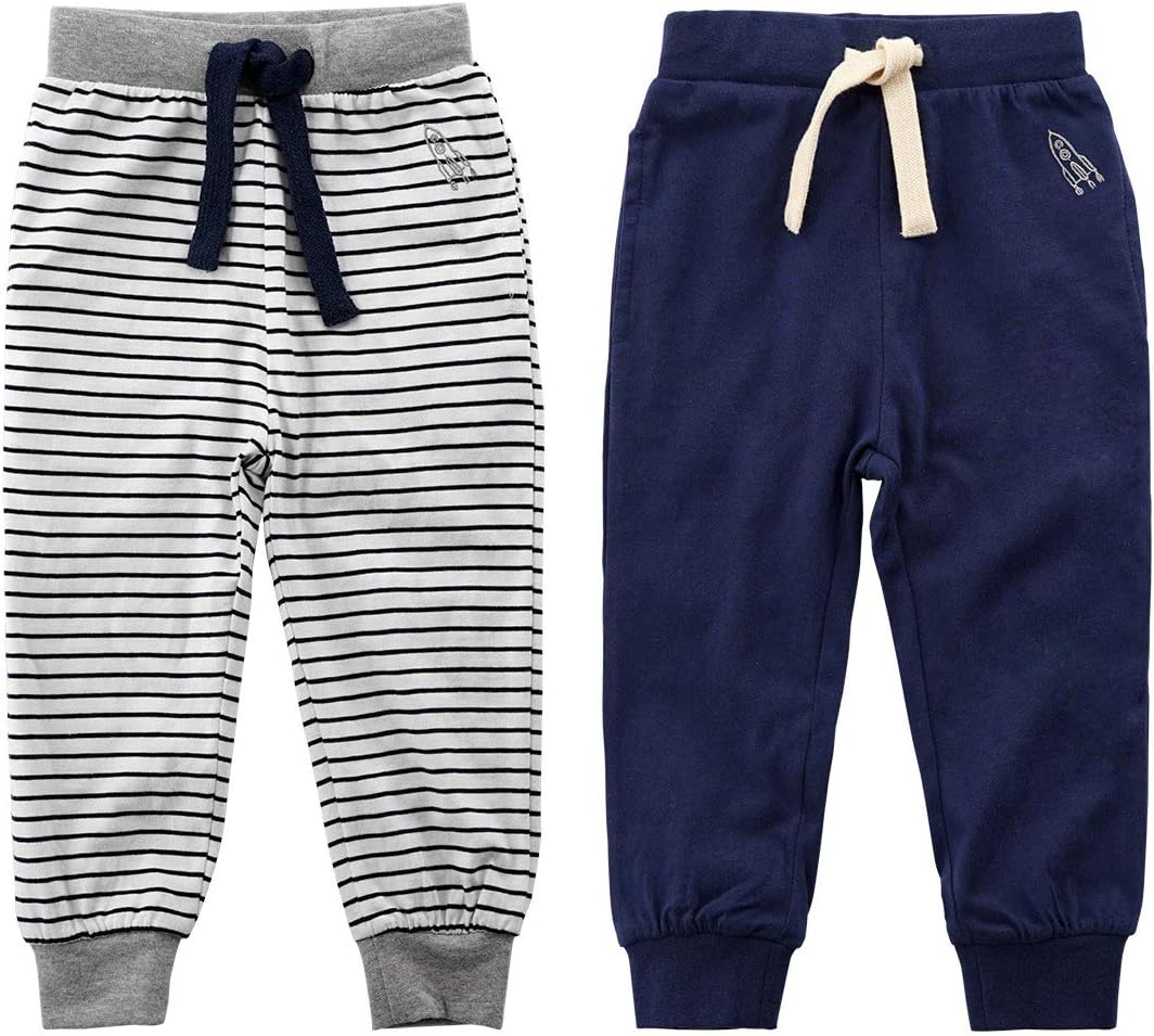 Cutie Playful Teach Leanbh Cotton Joggers for 1-6T