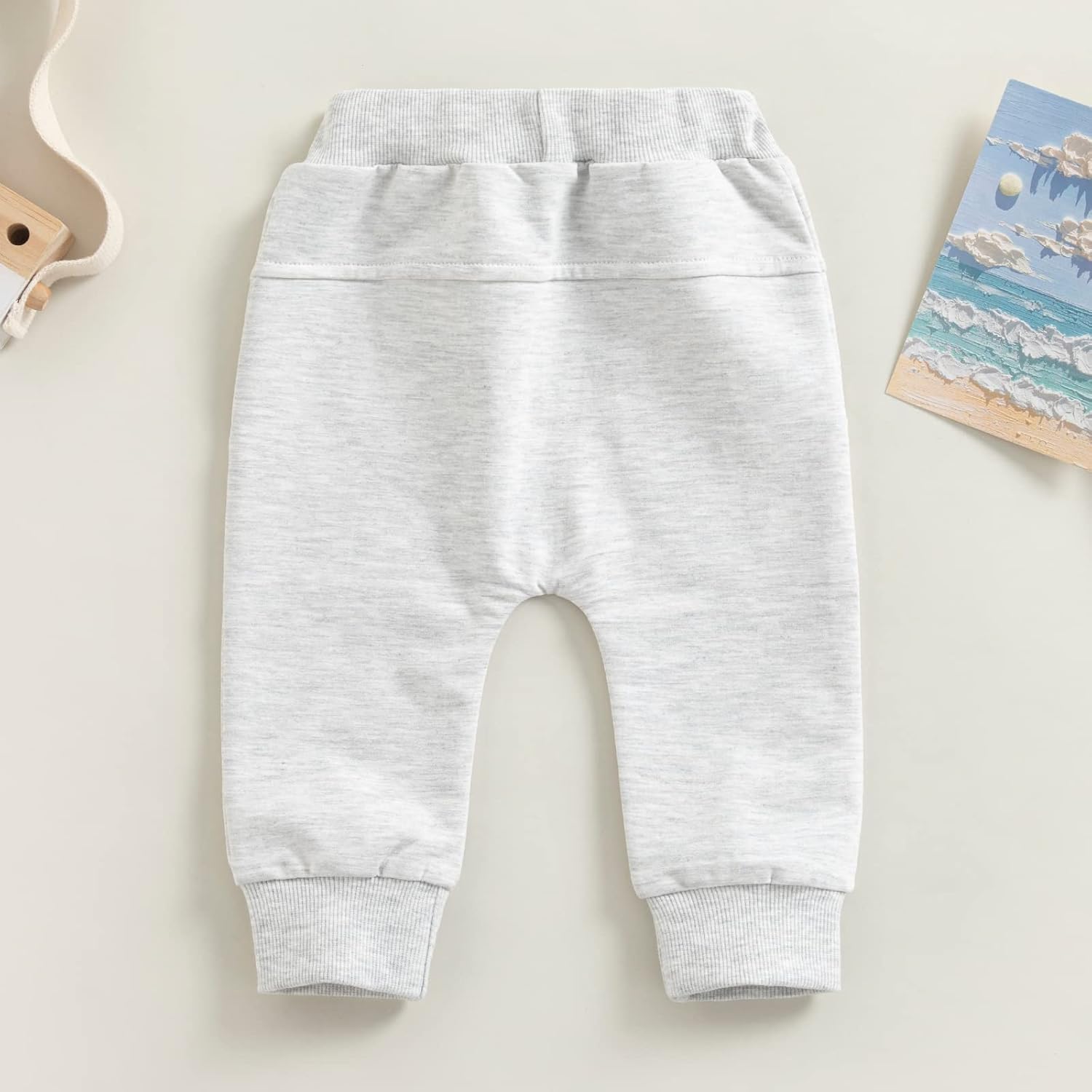 D NOMAID YZARC Toddler Solid Cotton Jogger Pants