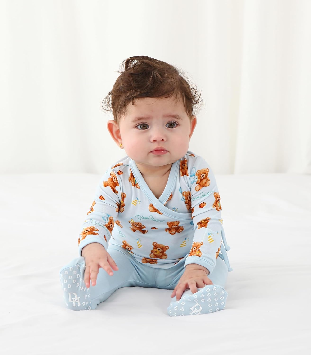 Exclusive Professional Newborn Boys Clothes Bamboo Viscose Kimono Sets