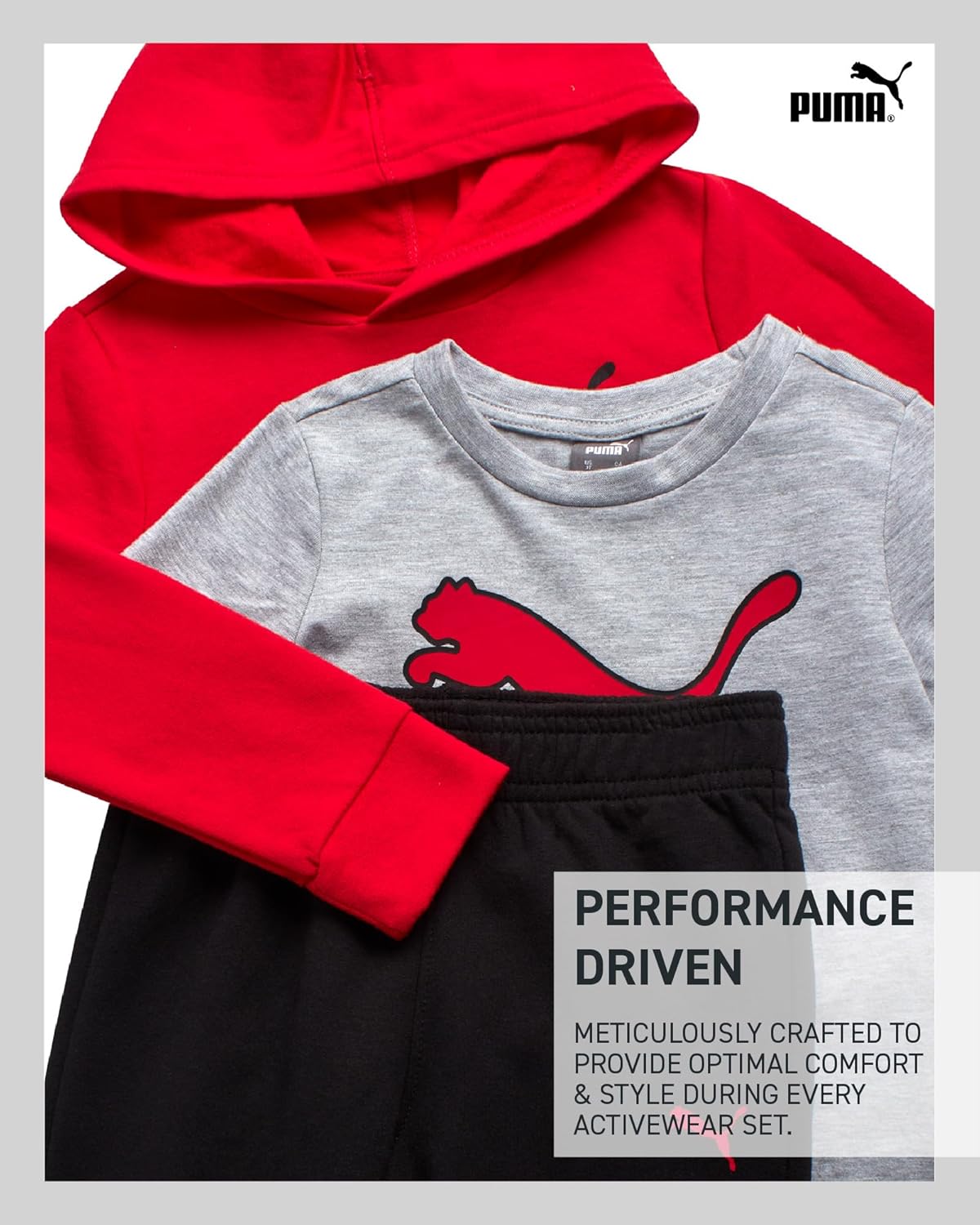 Stylish 3-Piece Toddler Activewear Set from PUMA