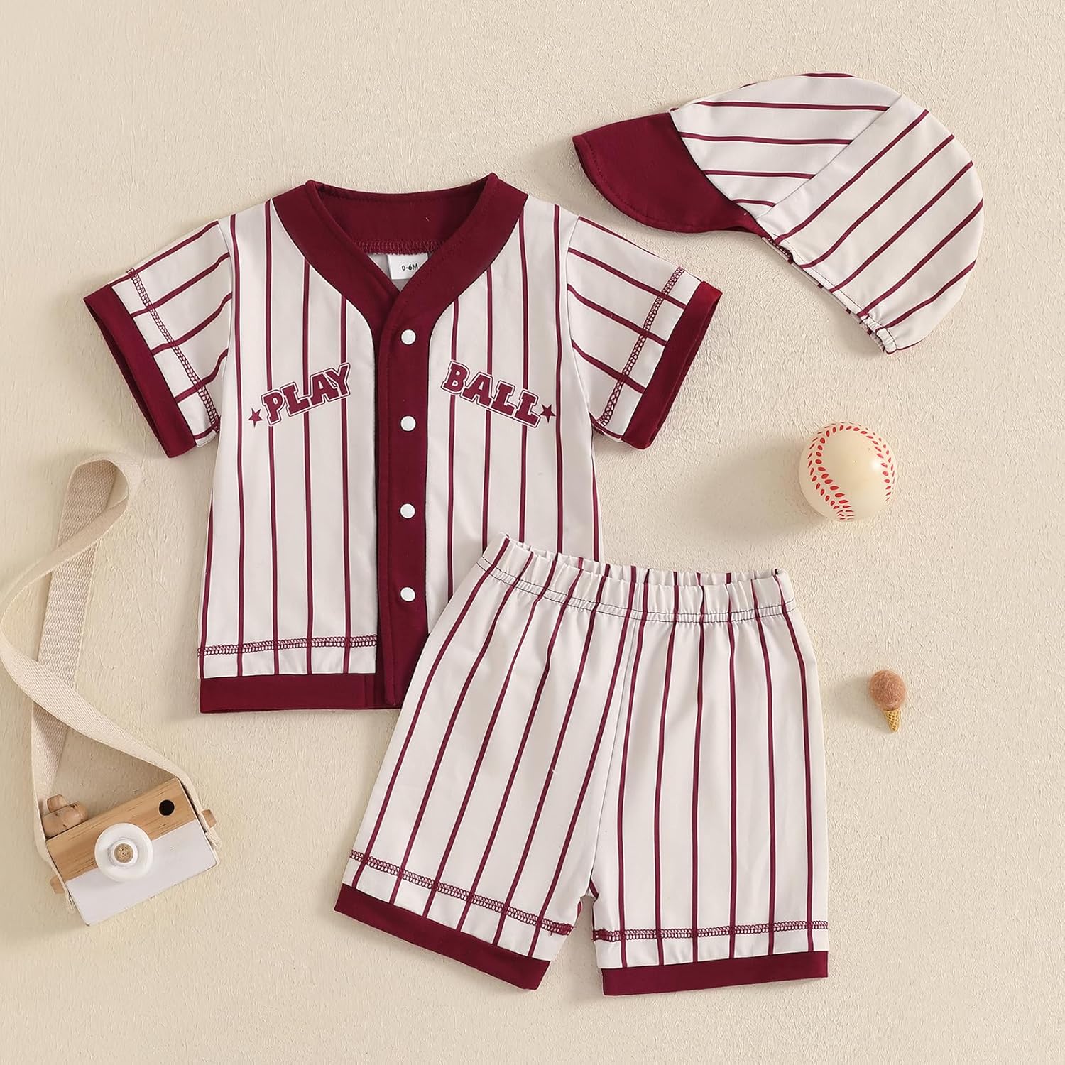 Baorji Toddler Baseball Outfit
