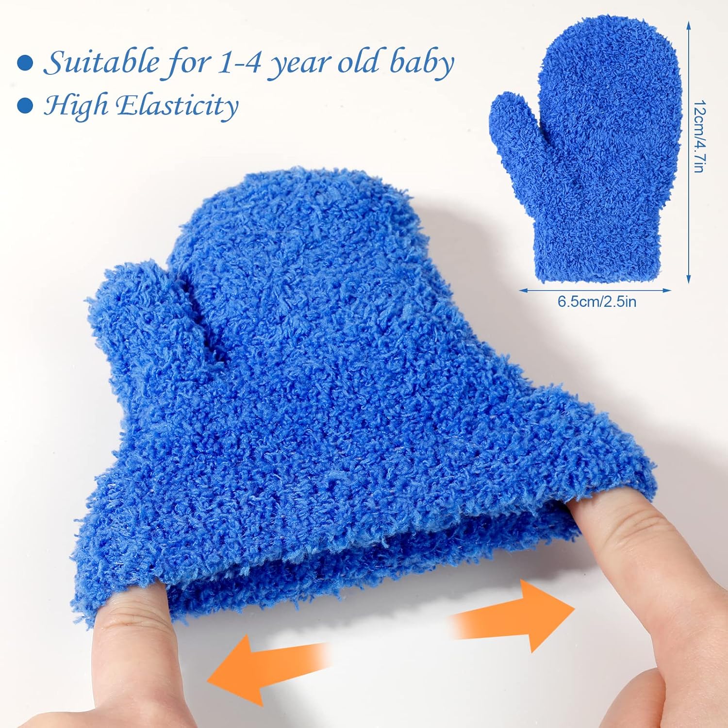 ONESING Toddler Winter Gloves for Baby Boys Girls Soft Stretchy Warm