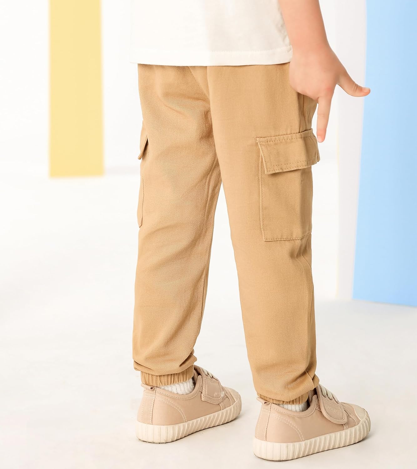 Feidoog Toddler Boys 26T Elastic_parse Sweatpants Solid Cotton