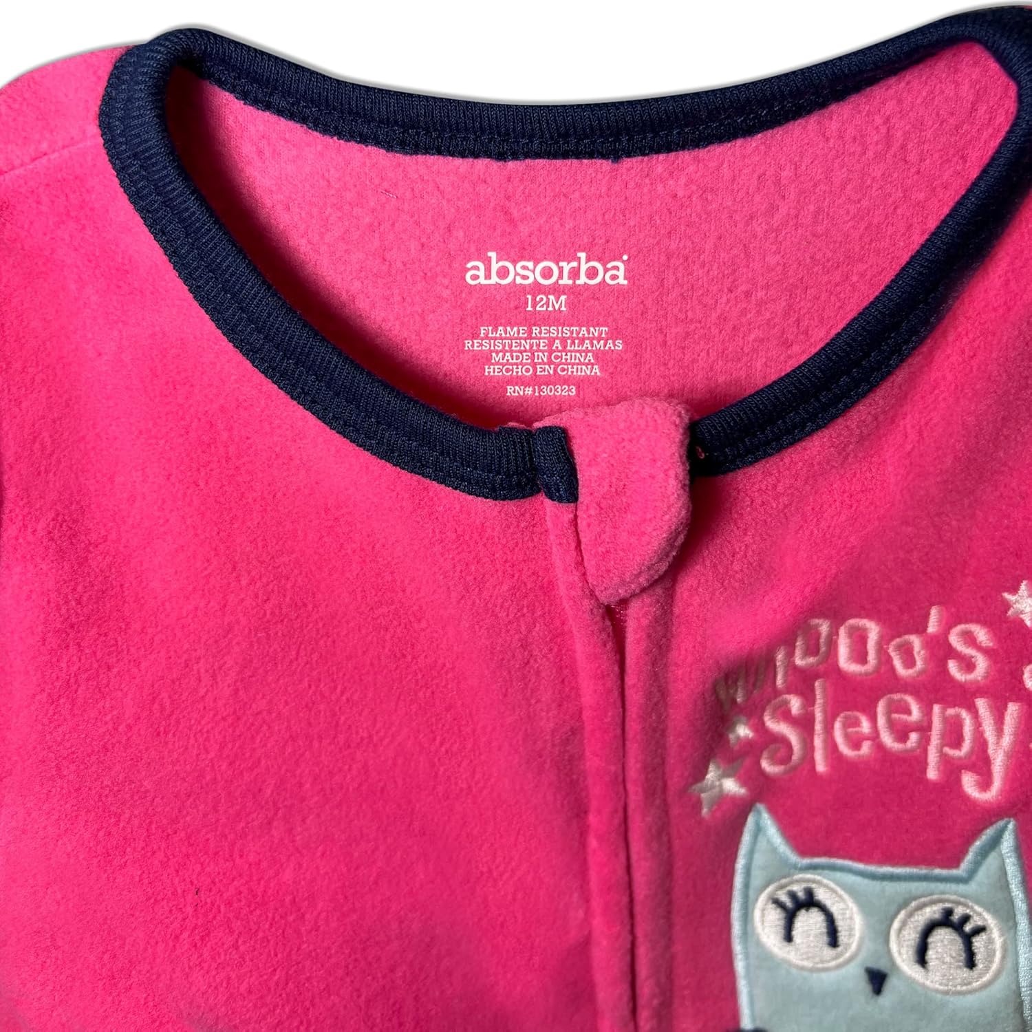 Royal Boys Non-Slip Fleece Sleepers