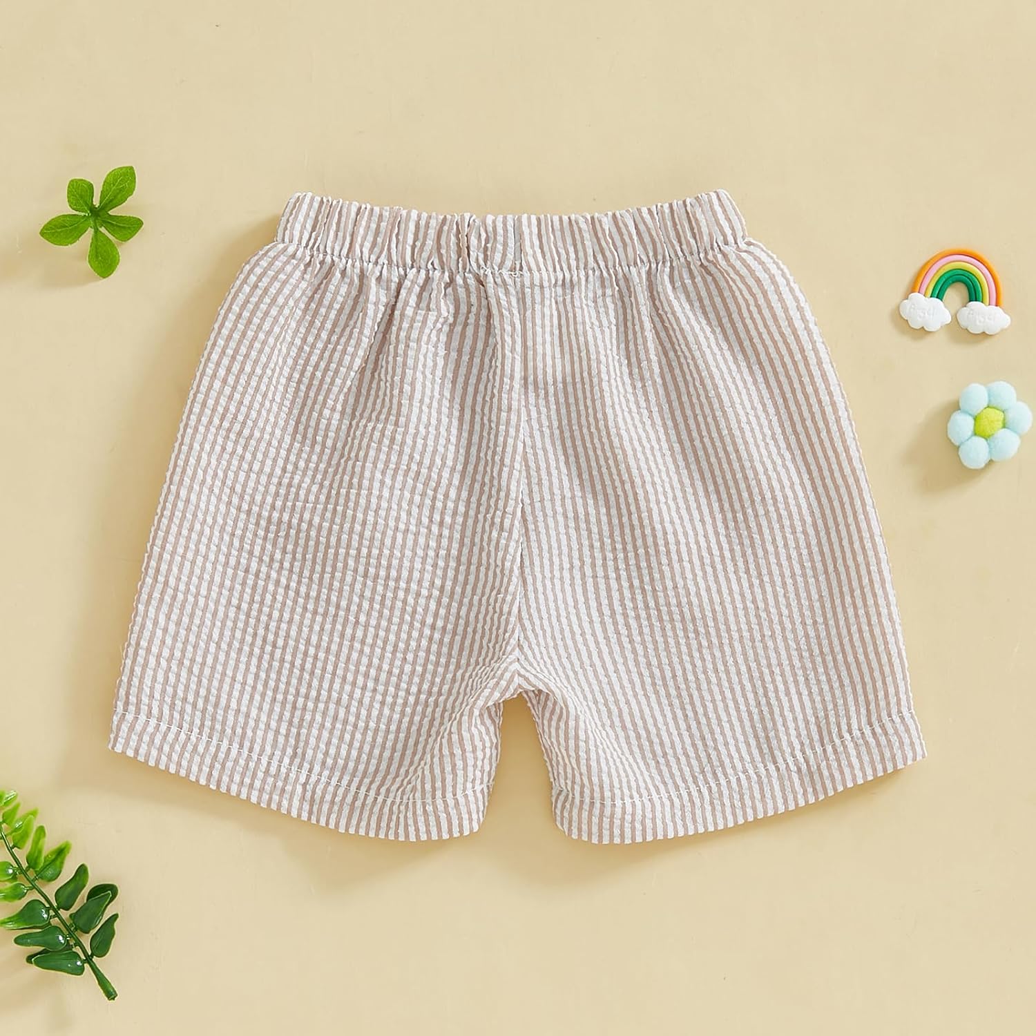 Pivanzore Plaid Gingham Shorts