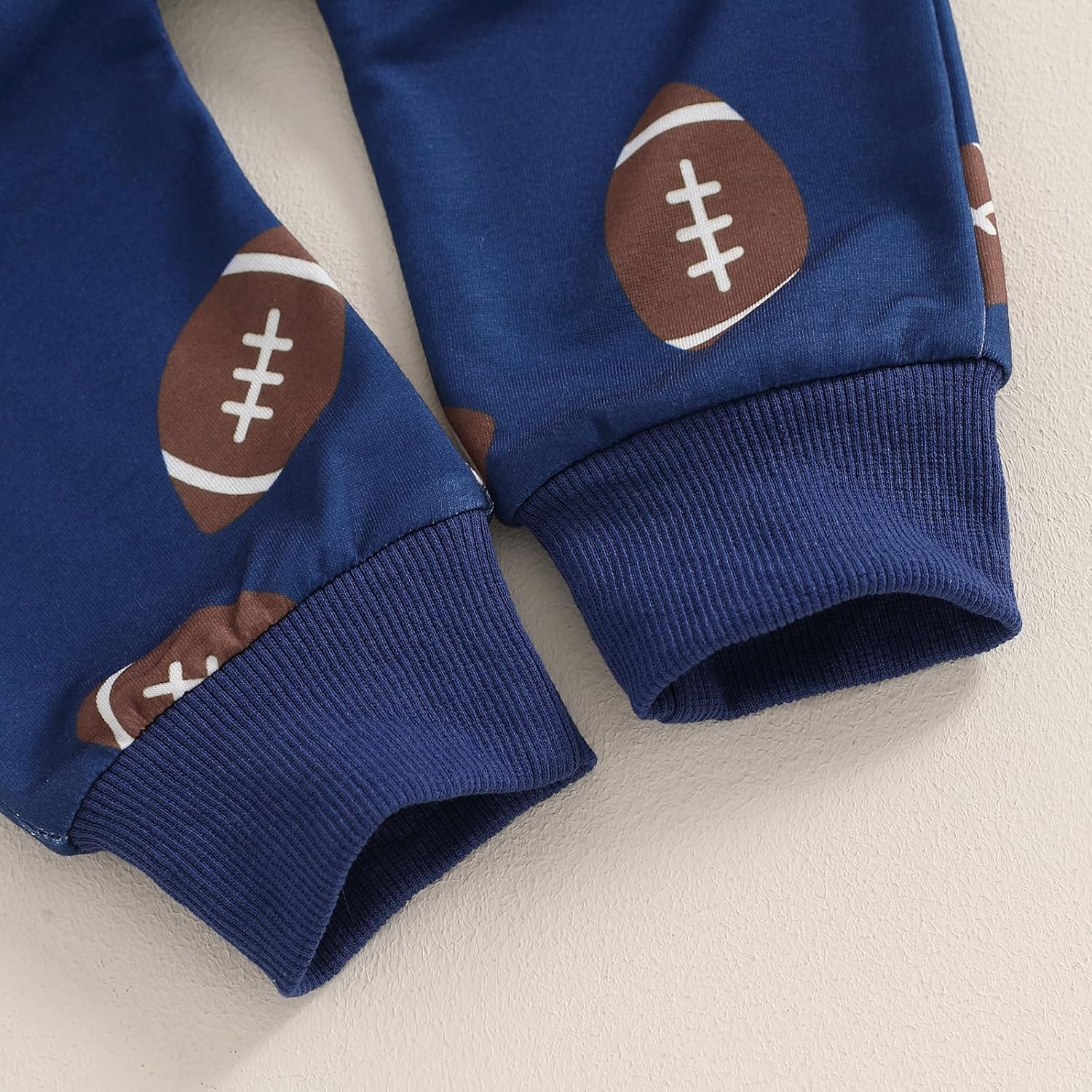 High-Quality 2 in 1 Football Game Day Outfit Toddler Boys Girls Set