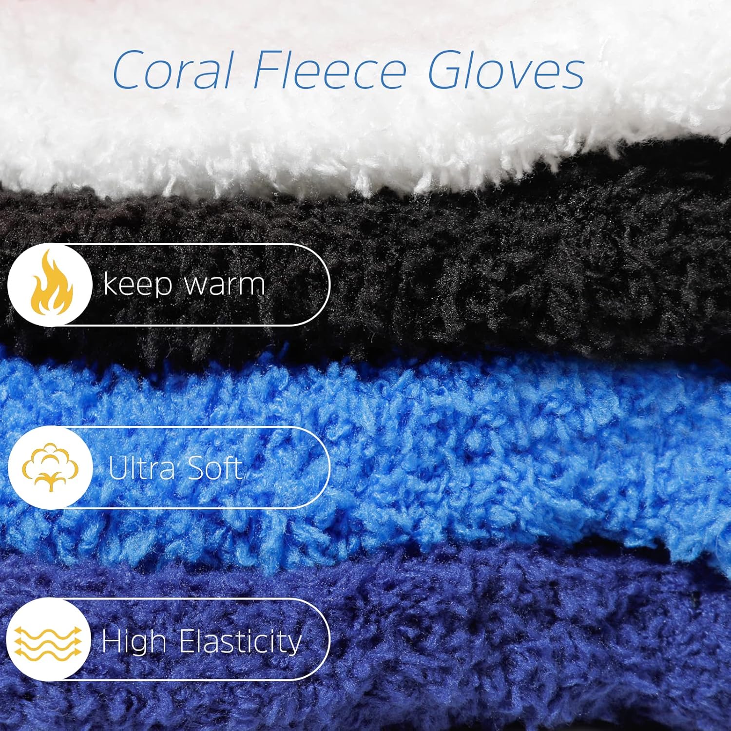 ONESING Toddler Winter Gloves for Baby Boys Girls Soft Stretchy Warm