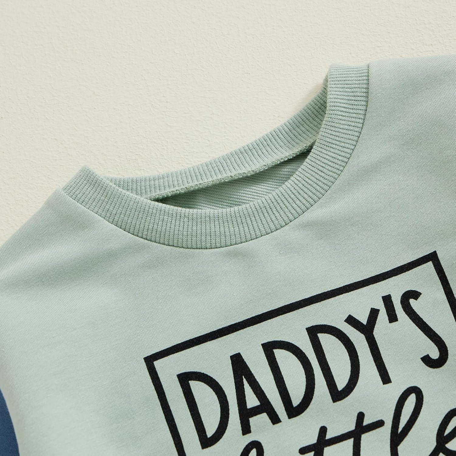Baby Boy Contrast Letter Print Outfit