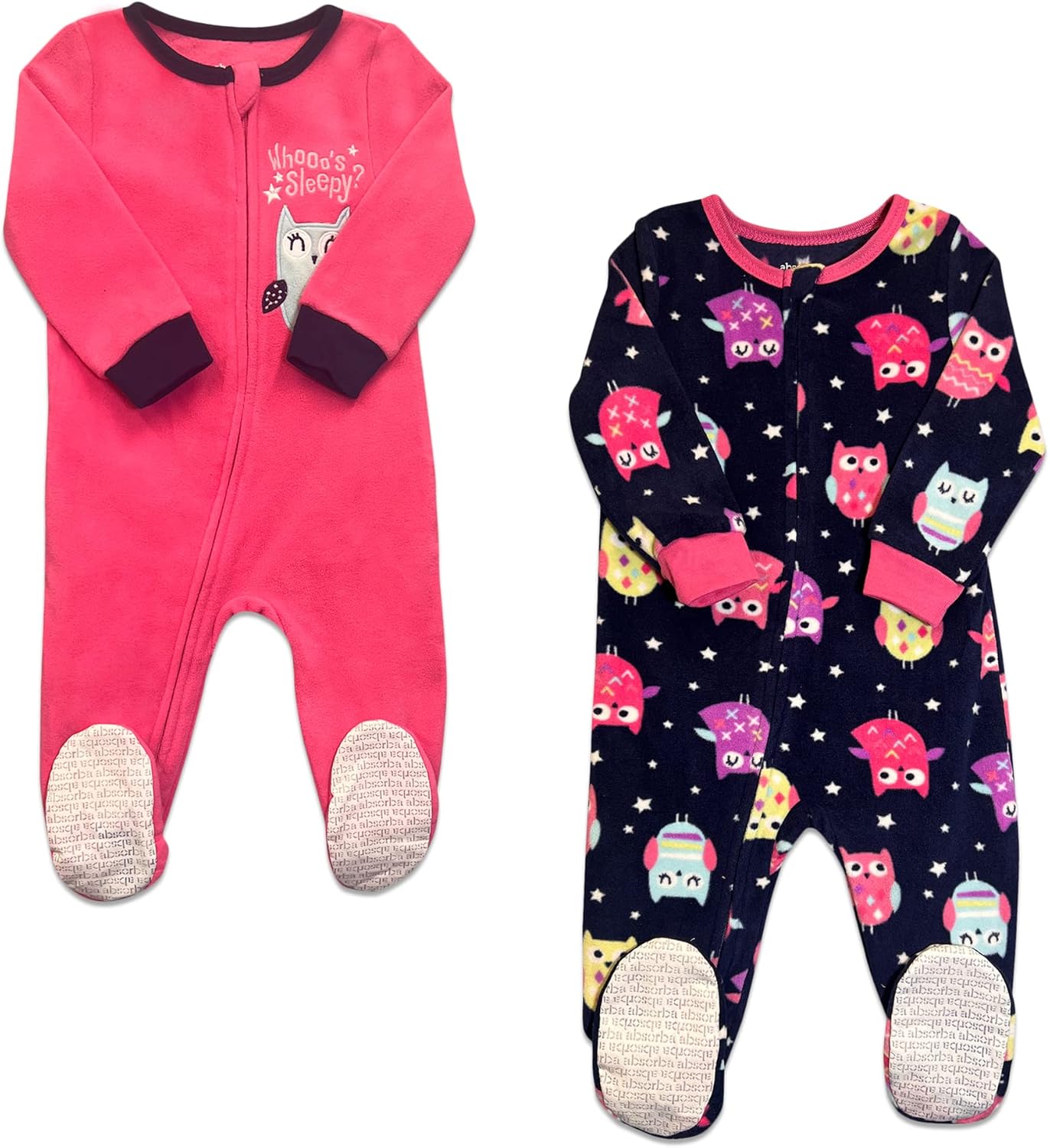Royal Boys Non-Slip Fleece Sleepers
