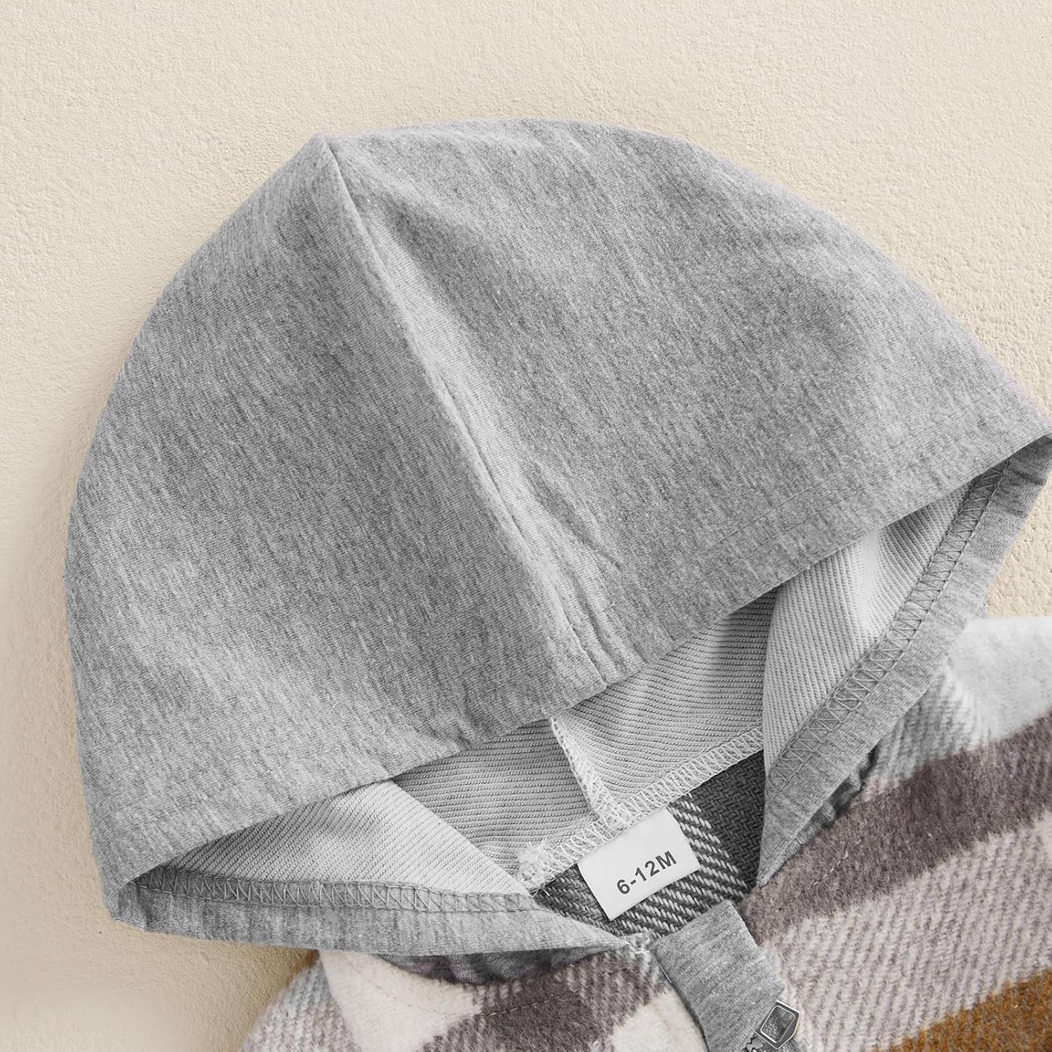 Little Boy Plaid Hoodie Set