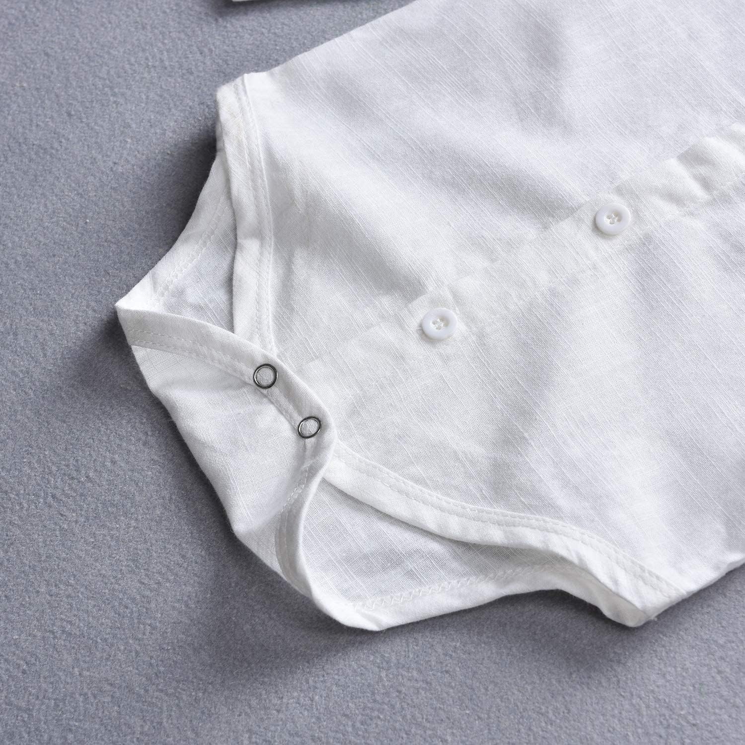 Unutiylo Baby Boys Overalls Set