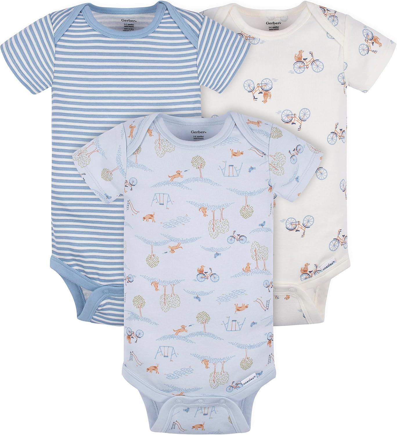 Gerber Baby Boys Set with Cute Fractions
