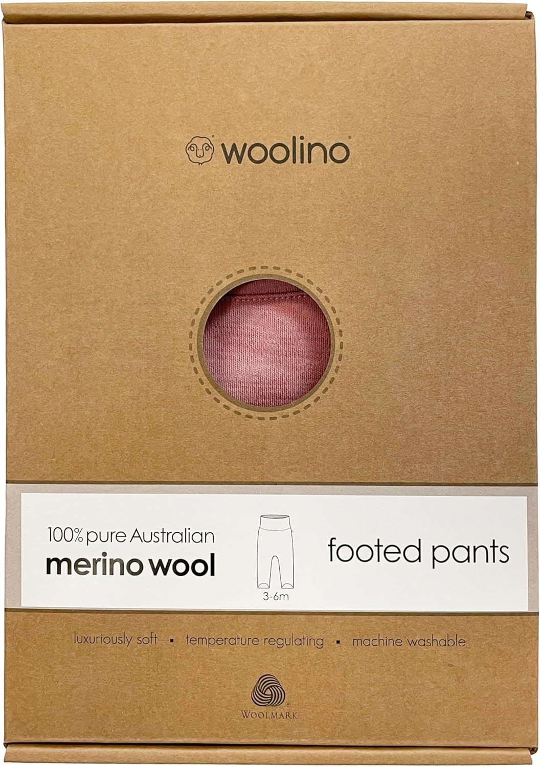 Warm Merino wool Romper Pants for Babies