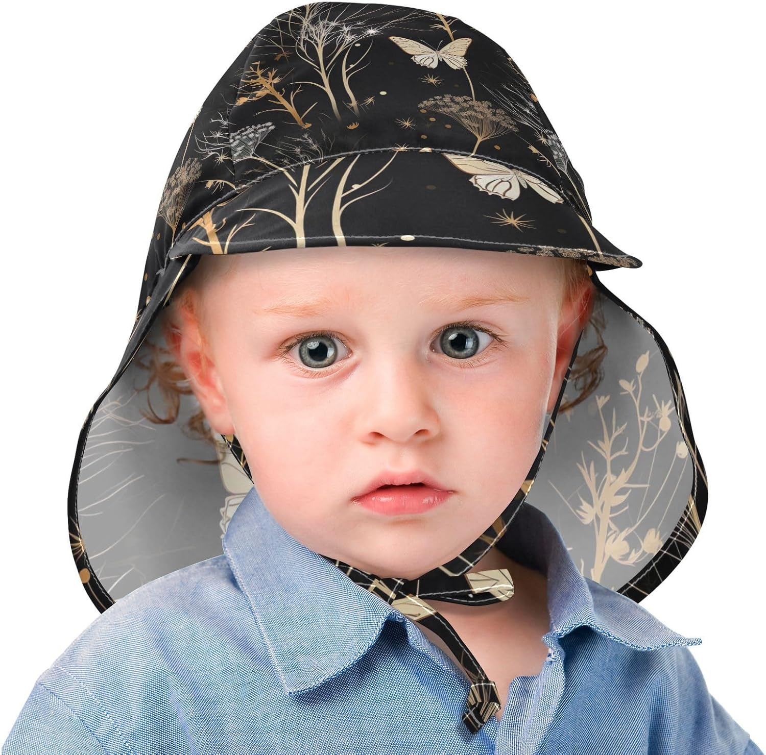 JoySay Butterfly Dandelion Toddler Sun Hat UPF 50