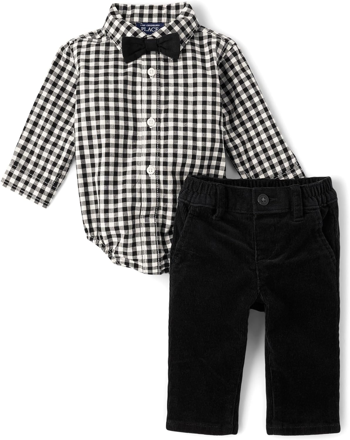 The Childrens Place Boys Button-Up Outfit