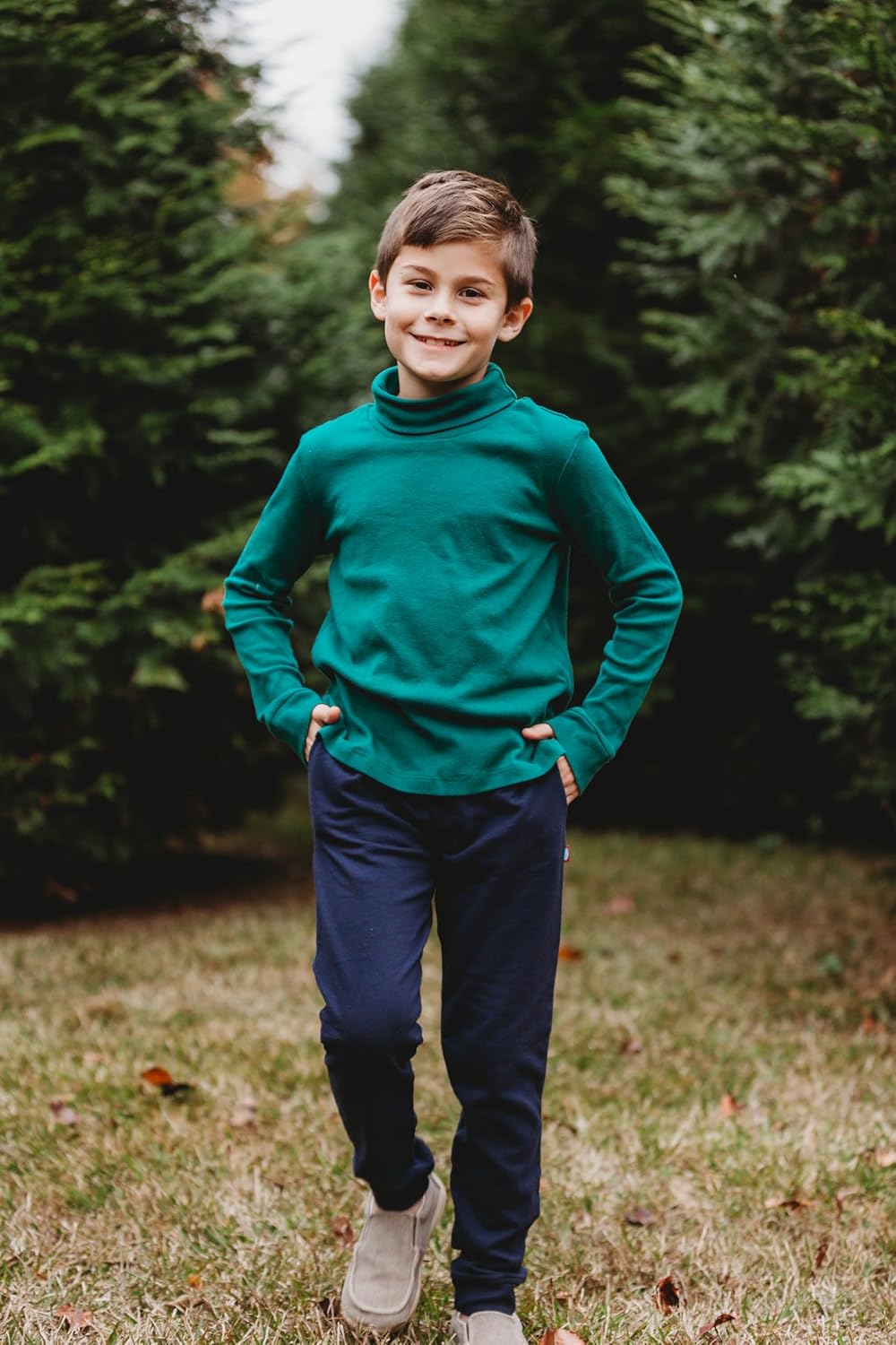 City Threads Lightweight Cotton Fleece Joggers