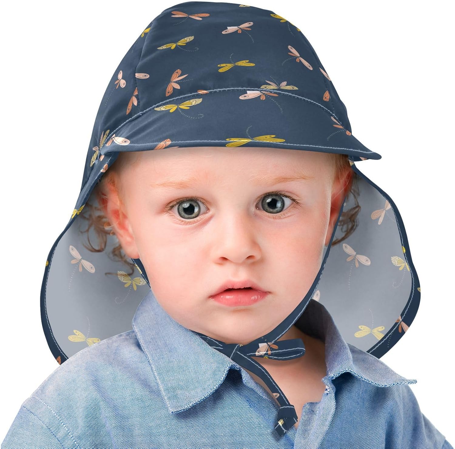 KLL Unisex Baby UV Protection Hat Large Brim