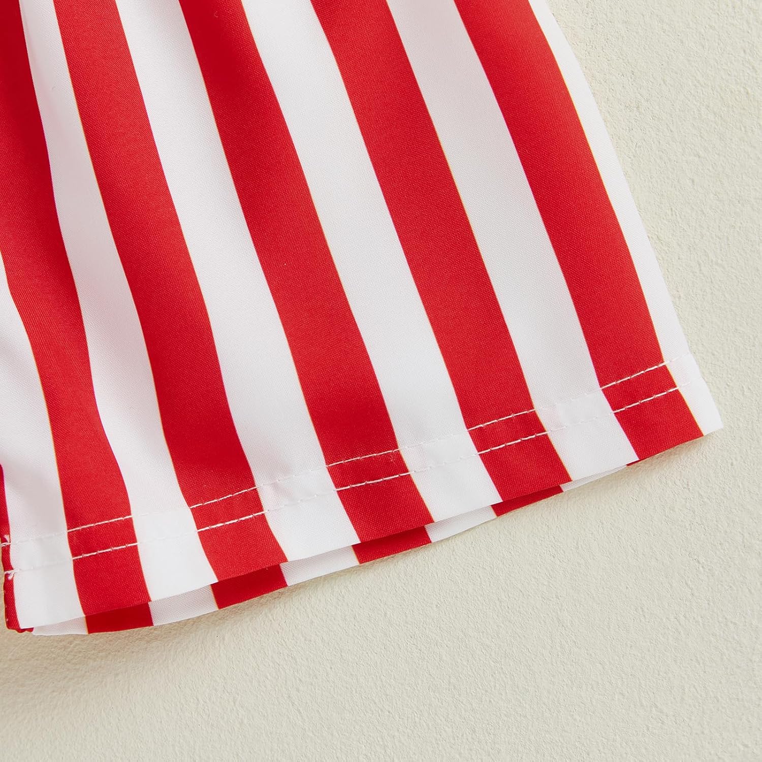 Genuine Patriotic Flag T-Shirt Elastic Shorts for Baby Boy